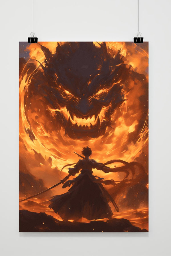 Demongevecht poster