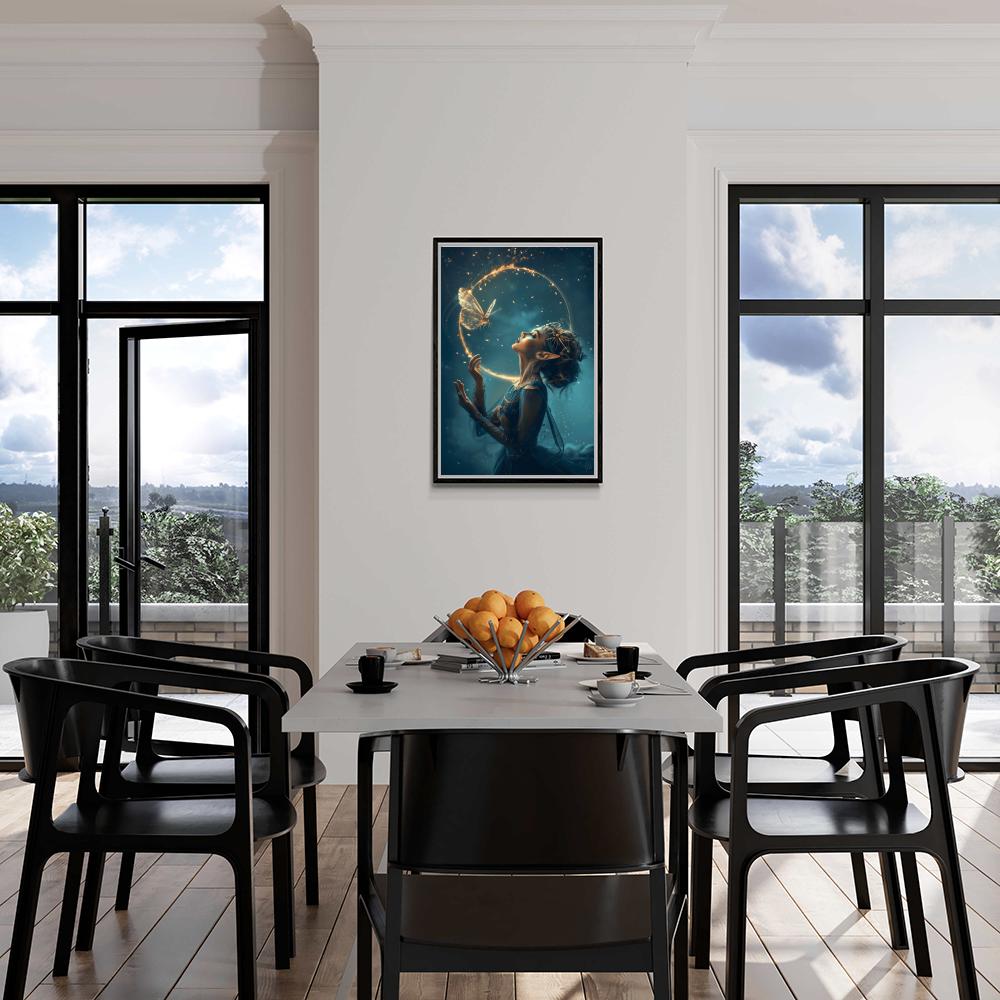 Elfe Papillon dans un intérieur
