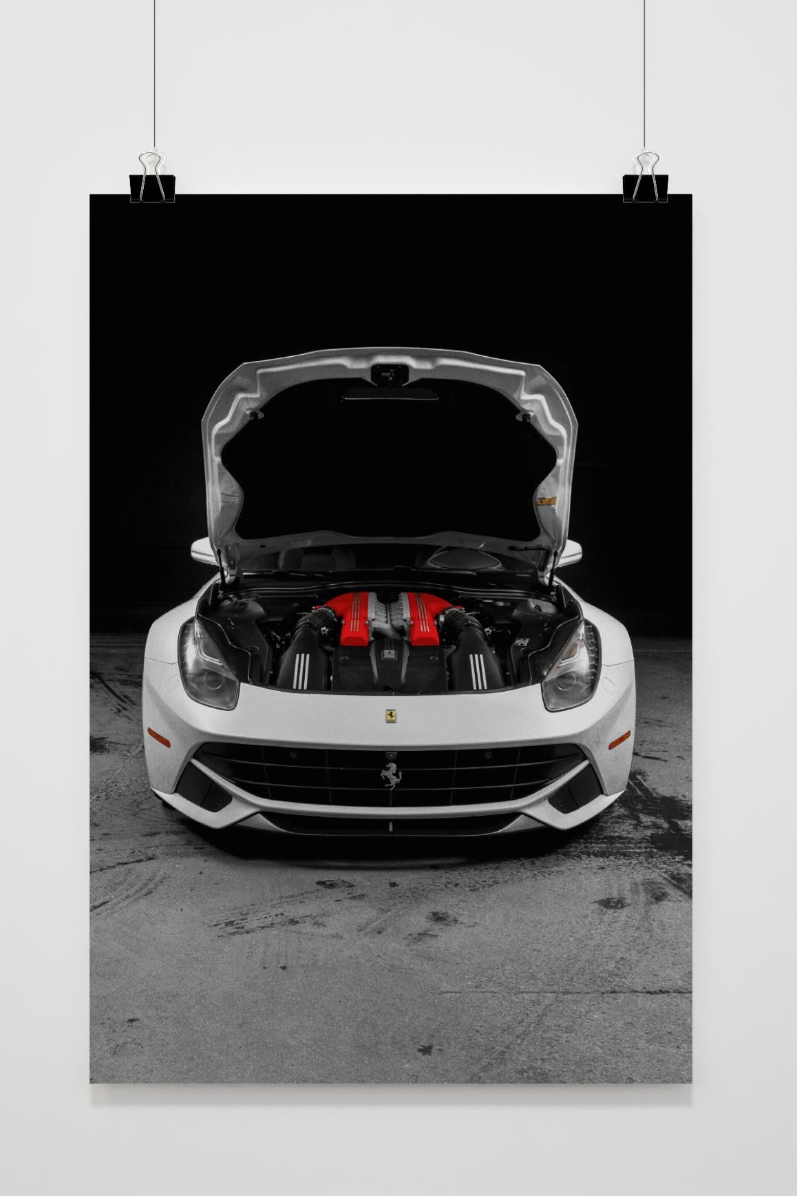 Póster Motor Ferrari de 25 Artstreet