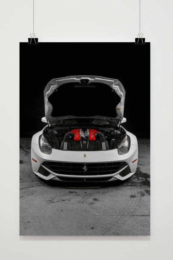 Póster Motor Ferrari