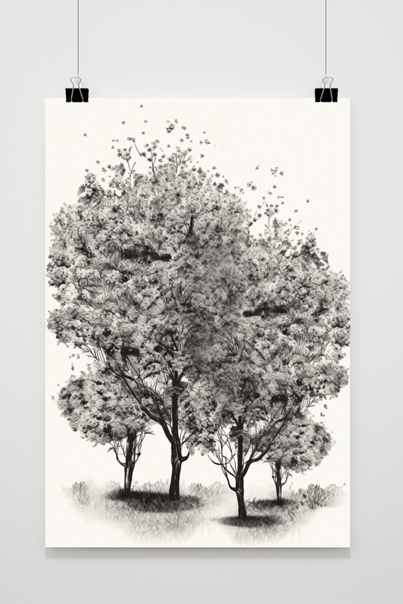 Póster Bos Winter de 25 Artstreet