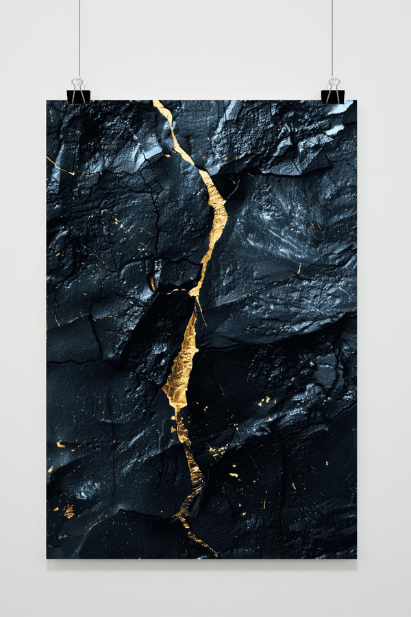 Goldener Riss Poster