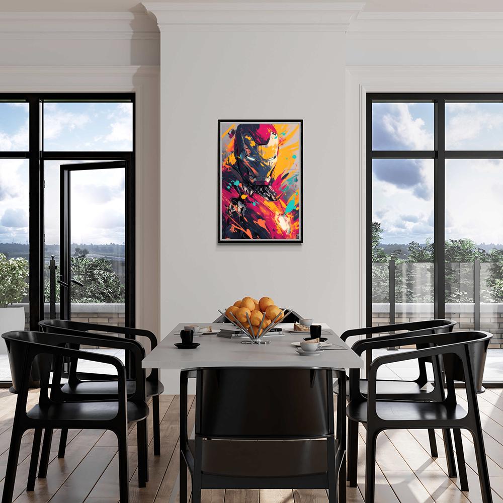 Ironman en un interior