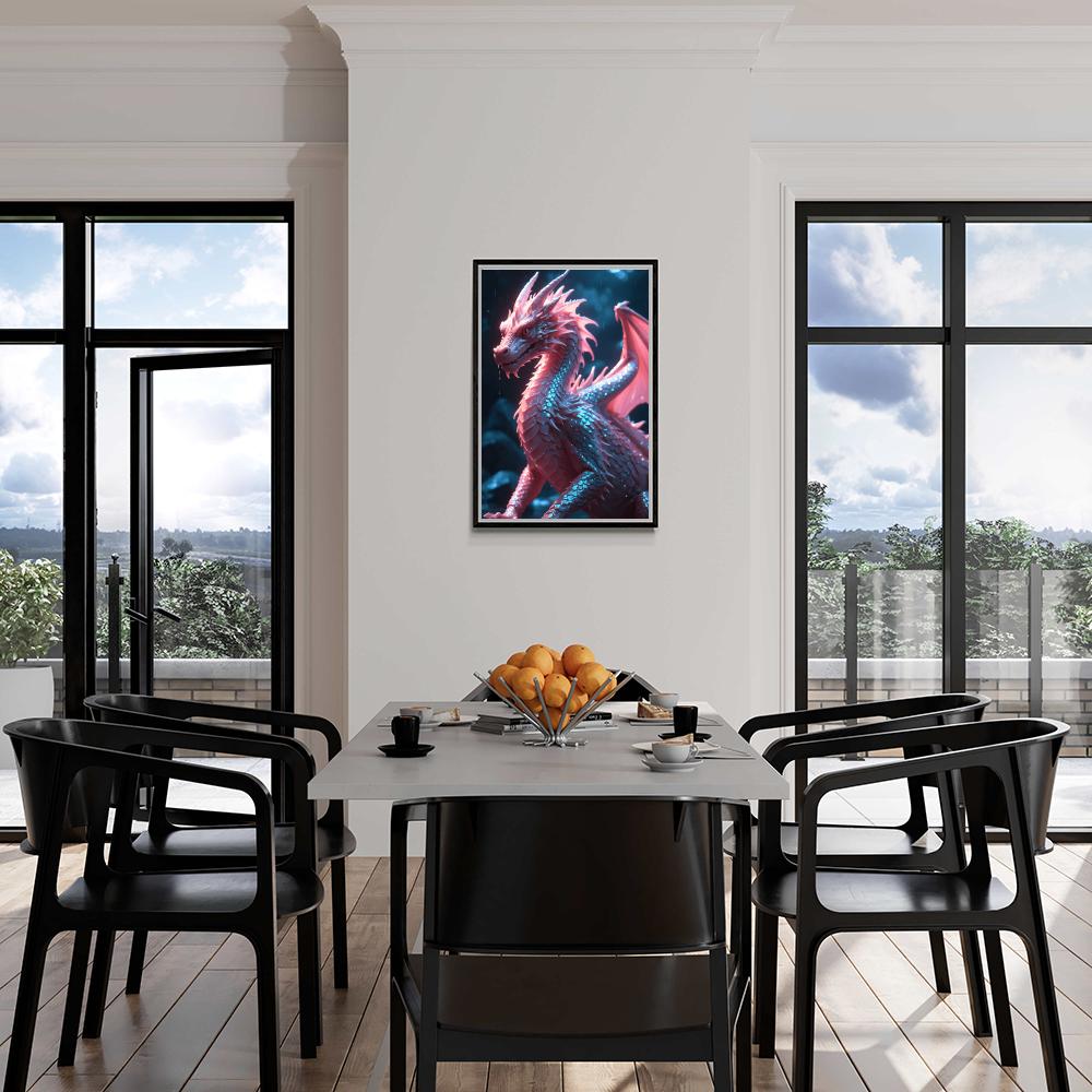 Dragon Rose dans un intérieur