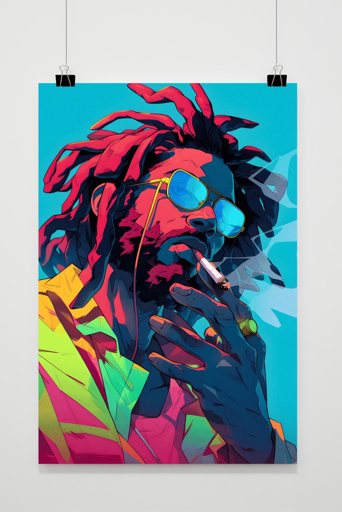 Affiche Jamaïcain de 25 Artstreet