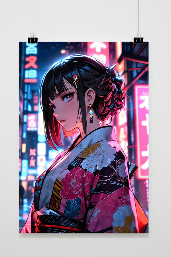 Geisha Anime poster