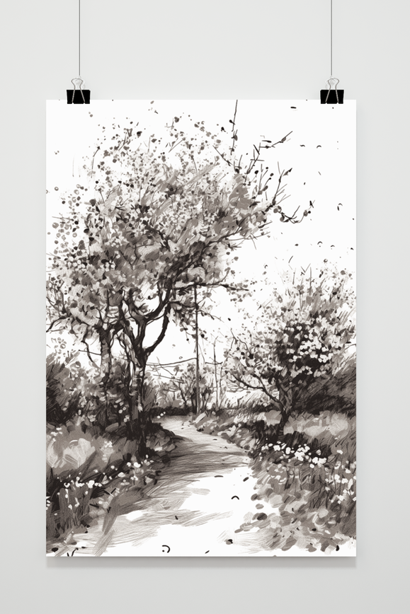 Póster Bloesem Lente de 25 Artstreet