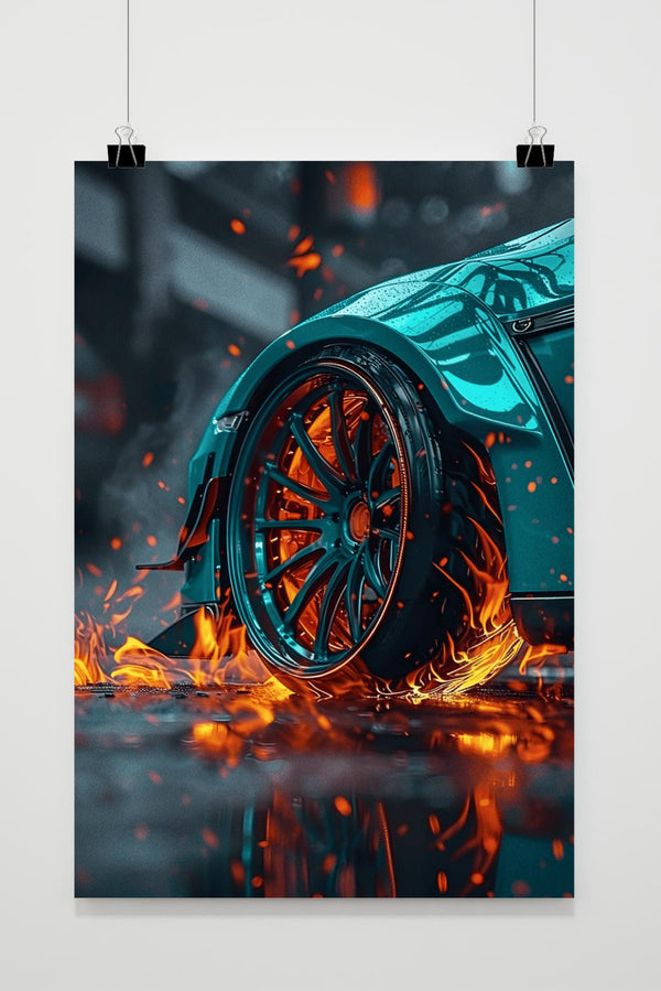 Póster Velg In Brand