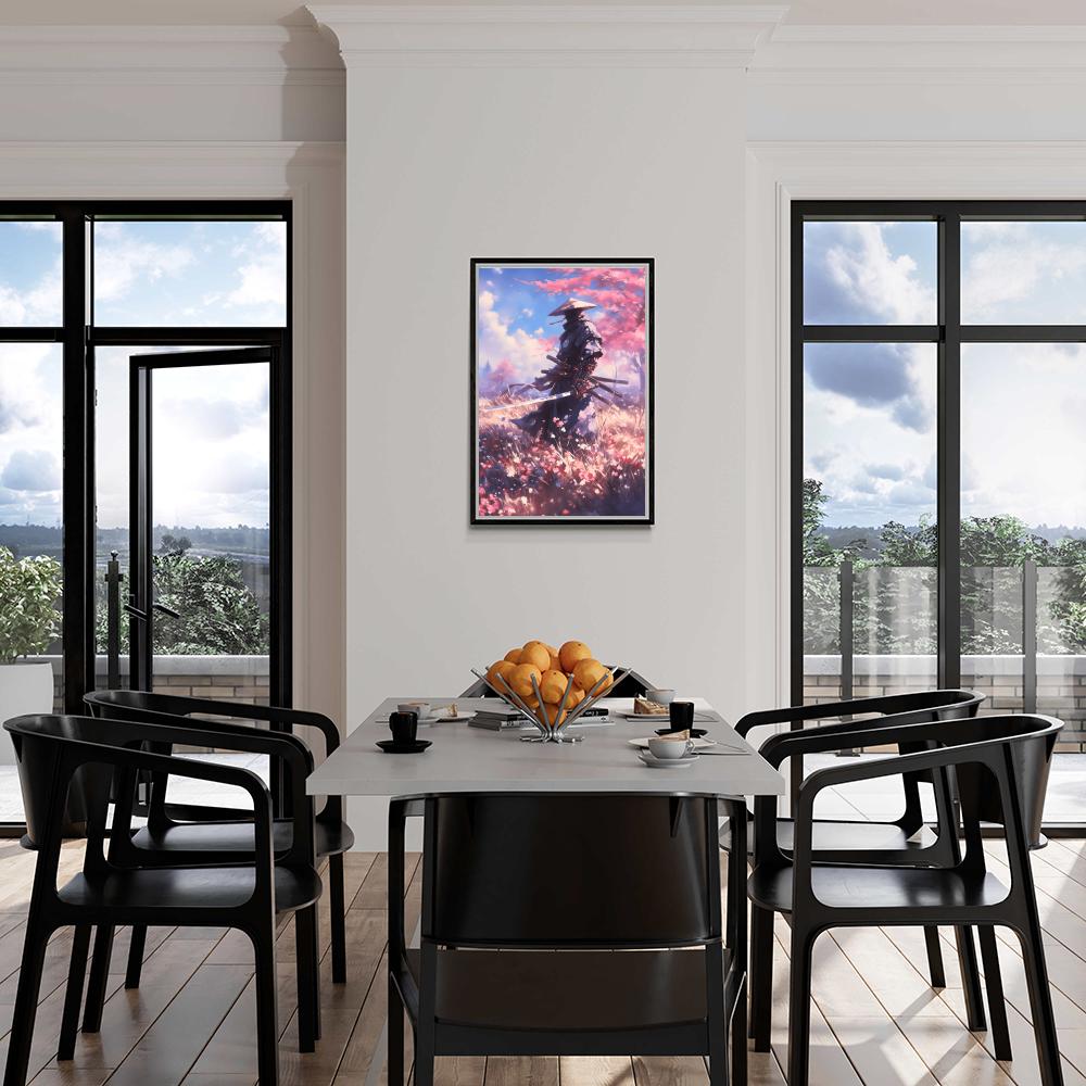 Champ du Samouraï dans un intérieur