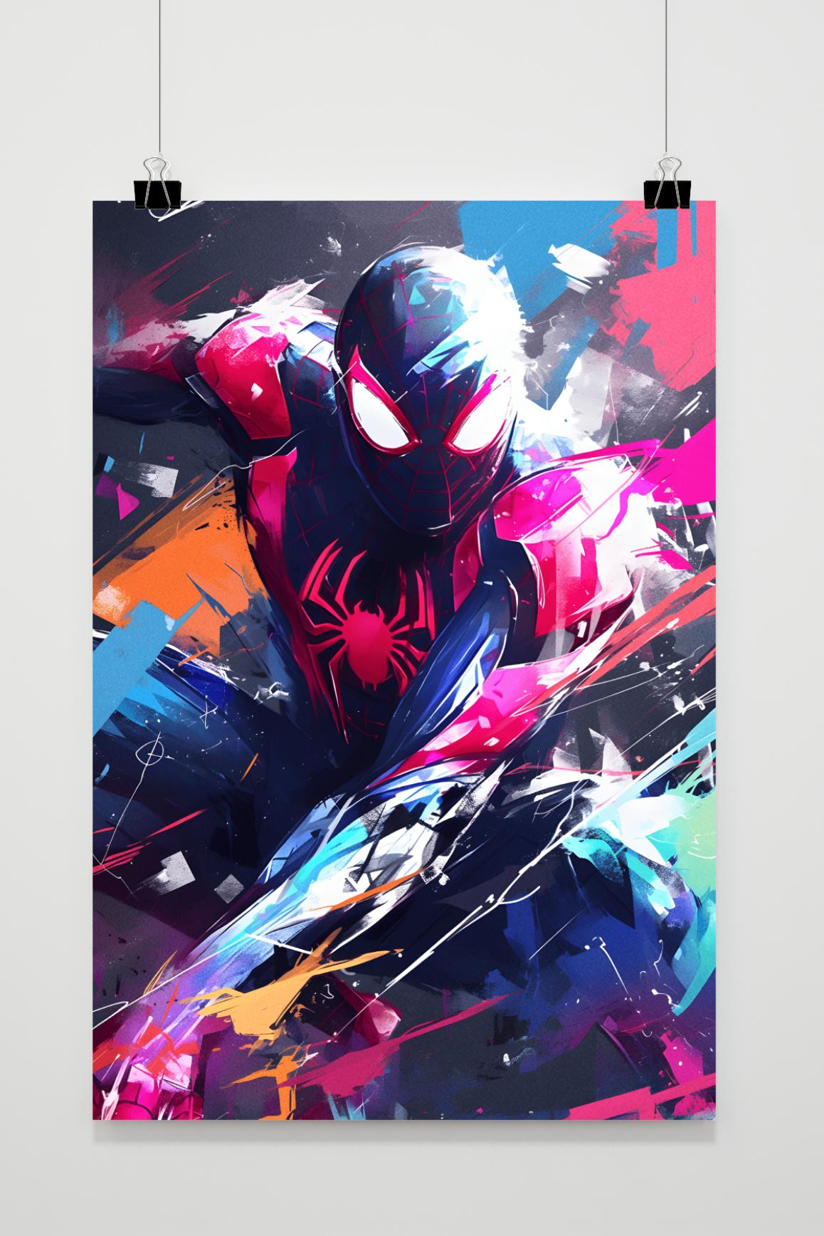 Affiche Spiderman de 25 Artstreet