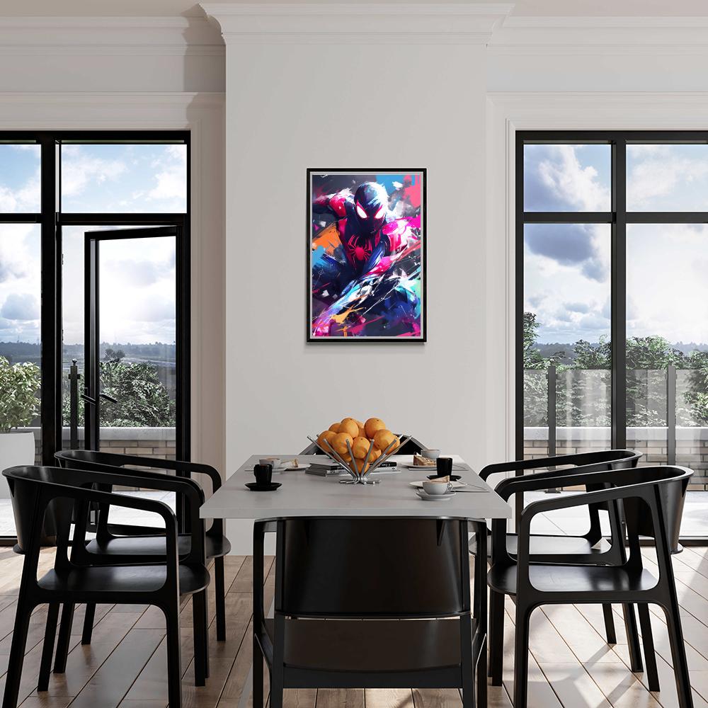 Spiderman dans un intérieur