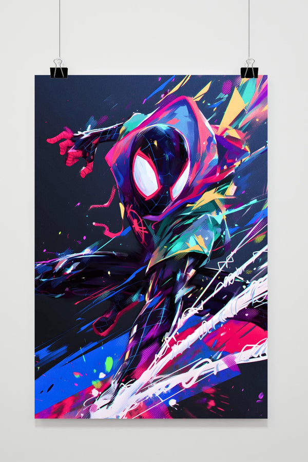 Póster Spiderman Web