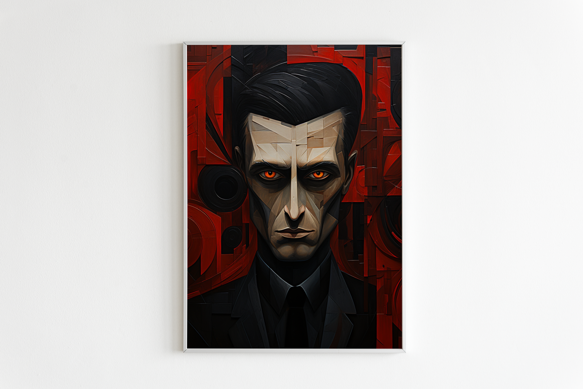 Dracula en un interior