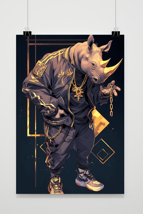 Neushoornhiphop poster