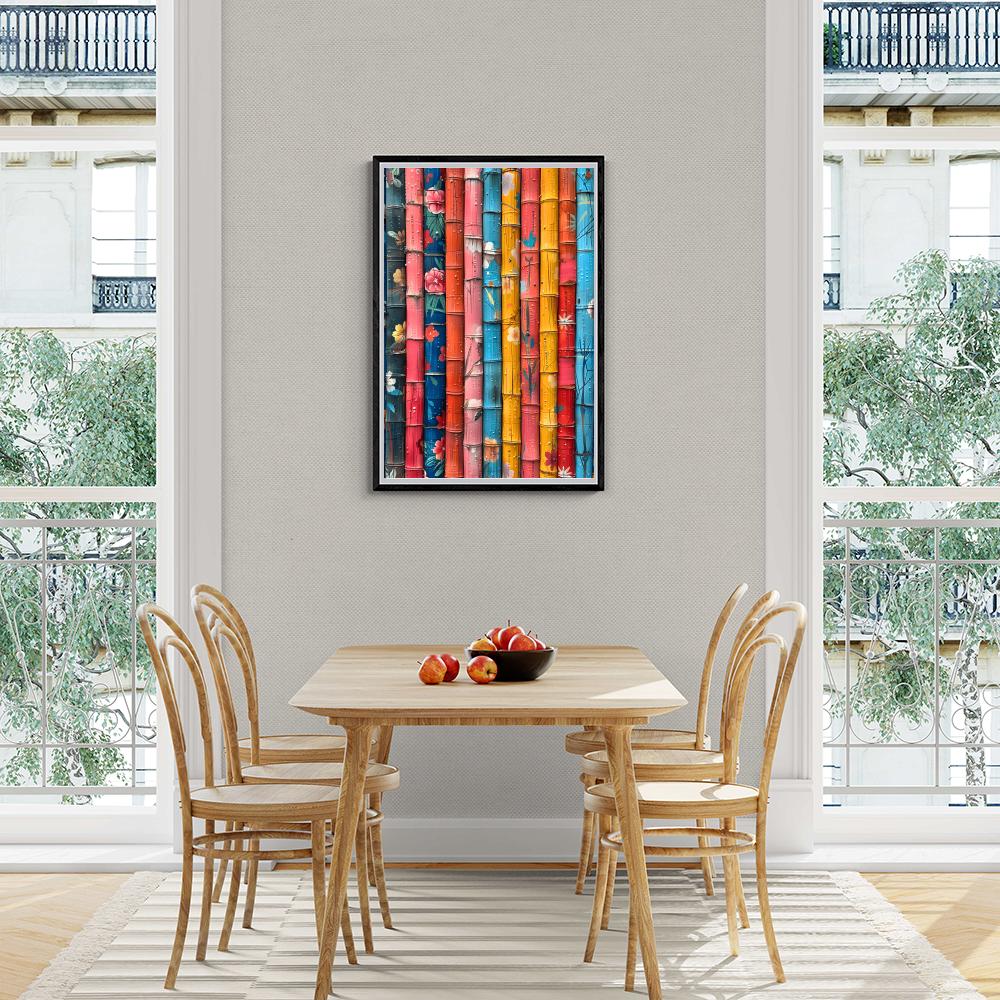 Bambou dans un intérieur