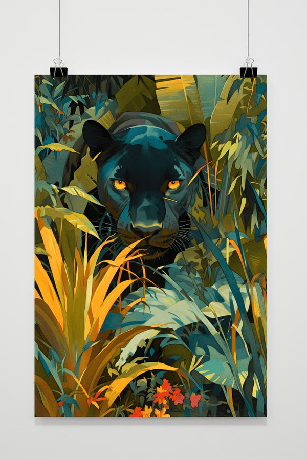 Zwarte panter poster