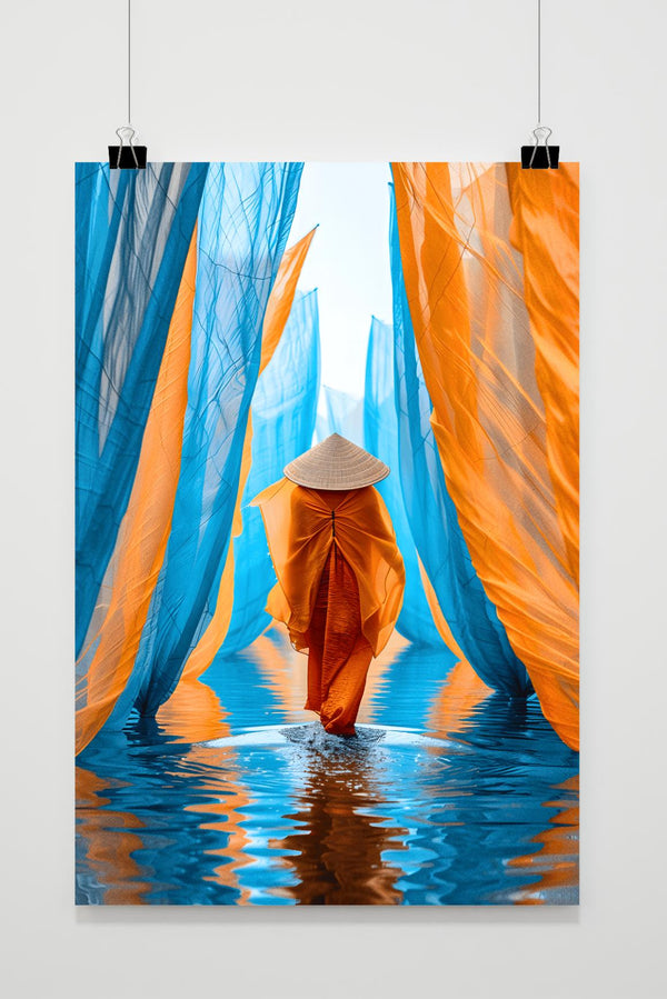 Póster Waterwandeling