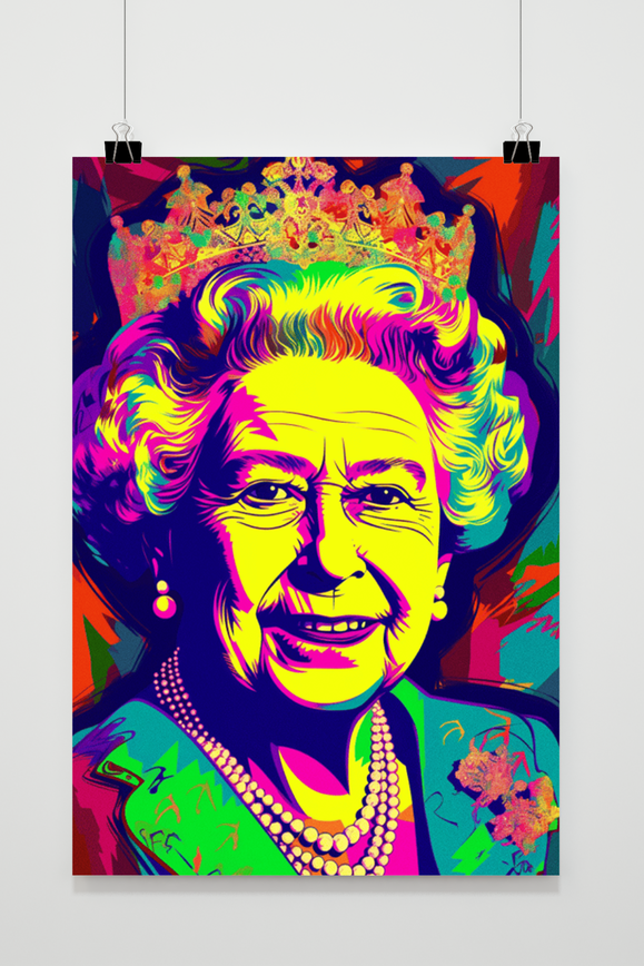 Affiche Queen Elizabeth