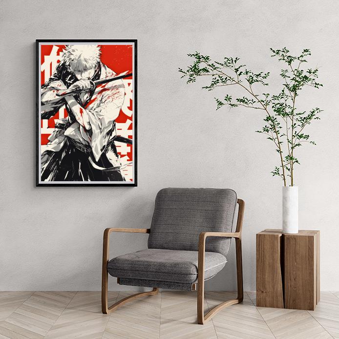 Gintama Manga dans un intérieur