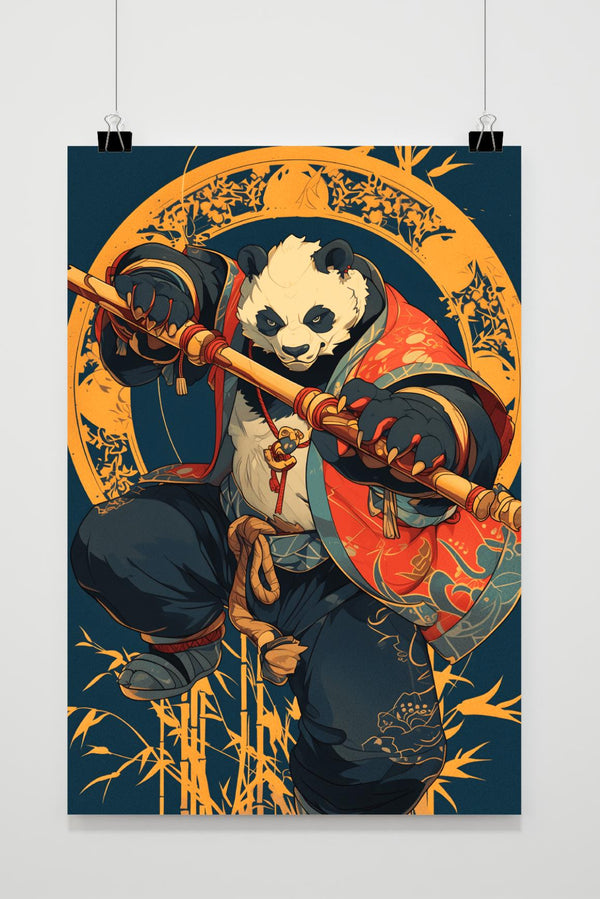 Krijgerpanda poster