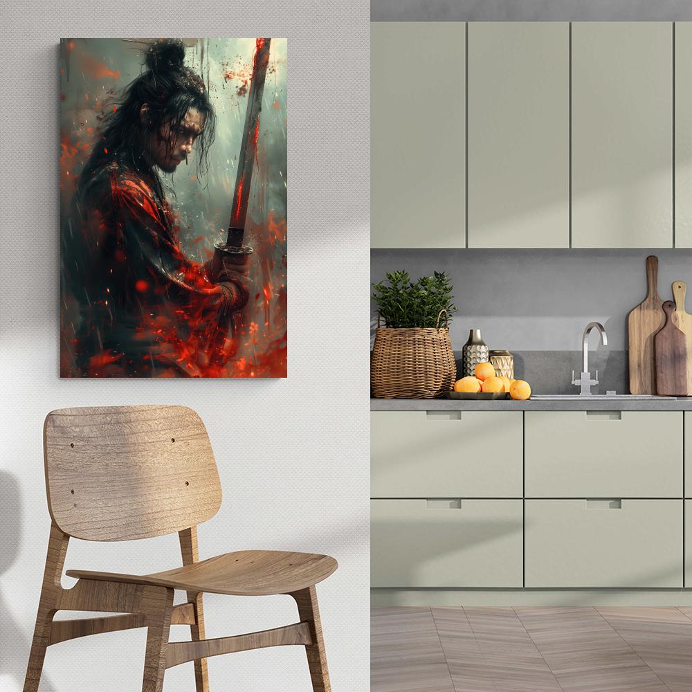 Samoerai dans un intérieur