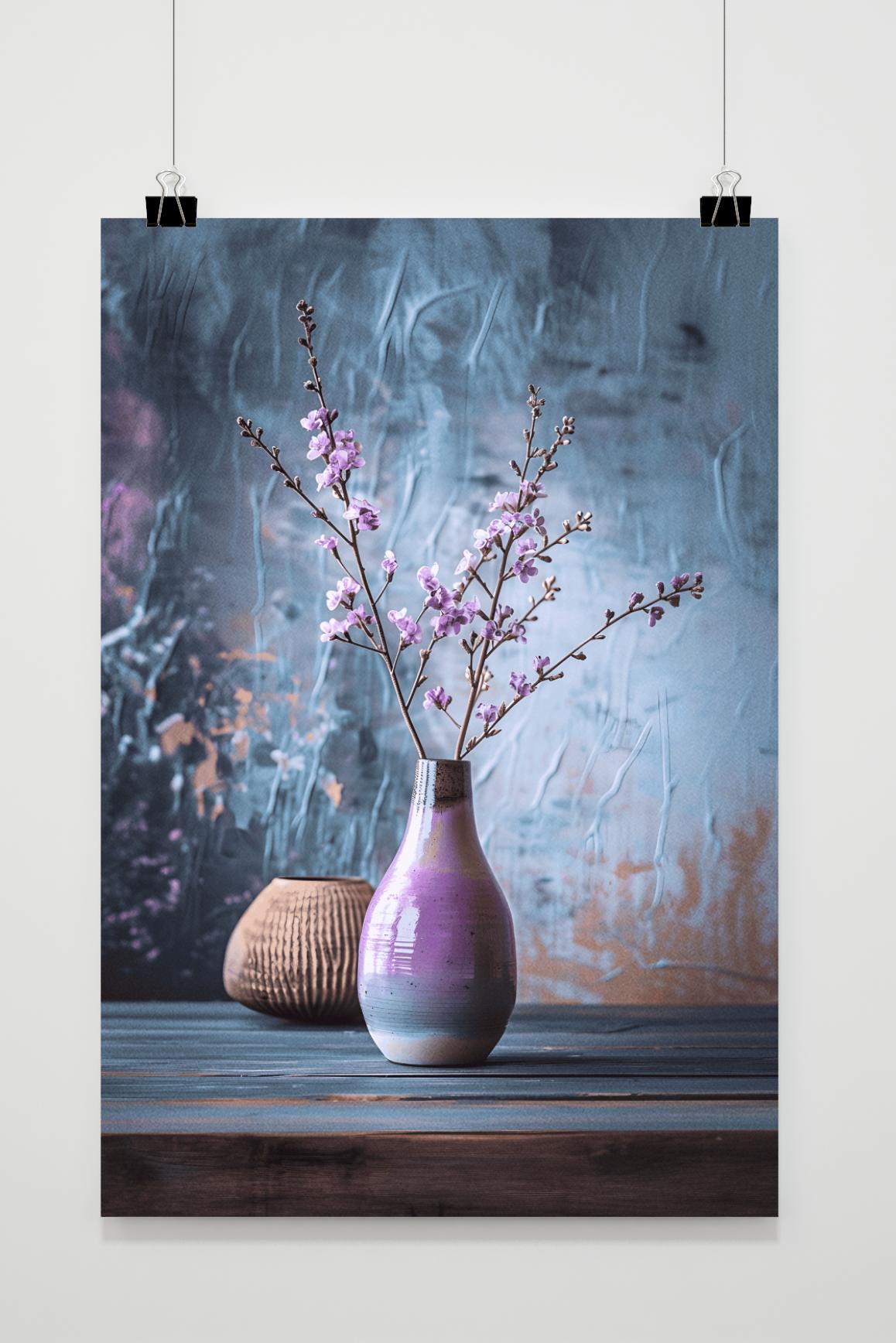 Affiche Vase Fleuri de 25 Artstreet