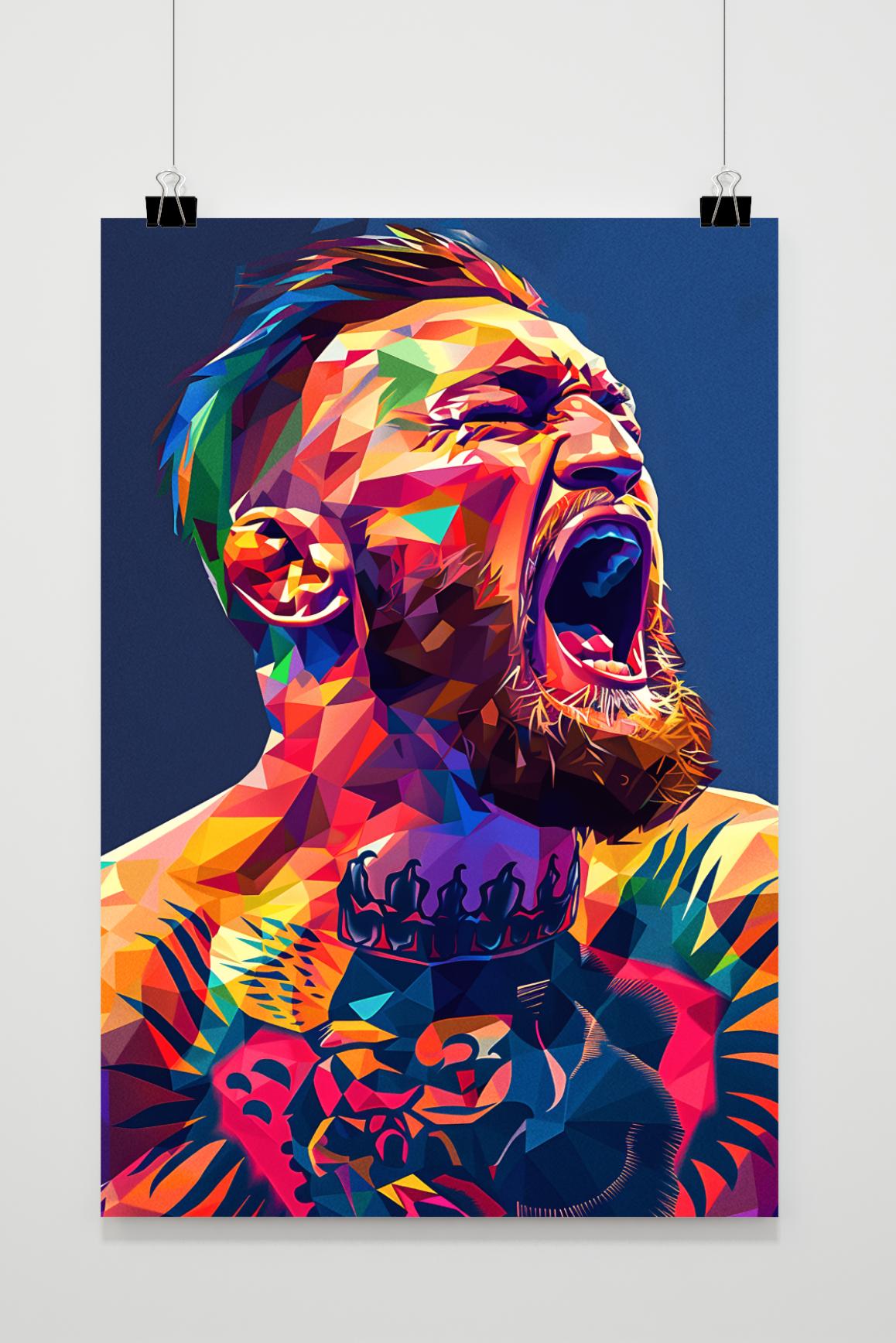 Affiche Conor McGregor WPAP de 25 Artstreet