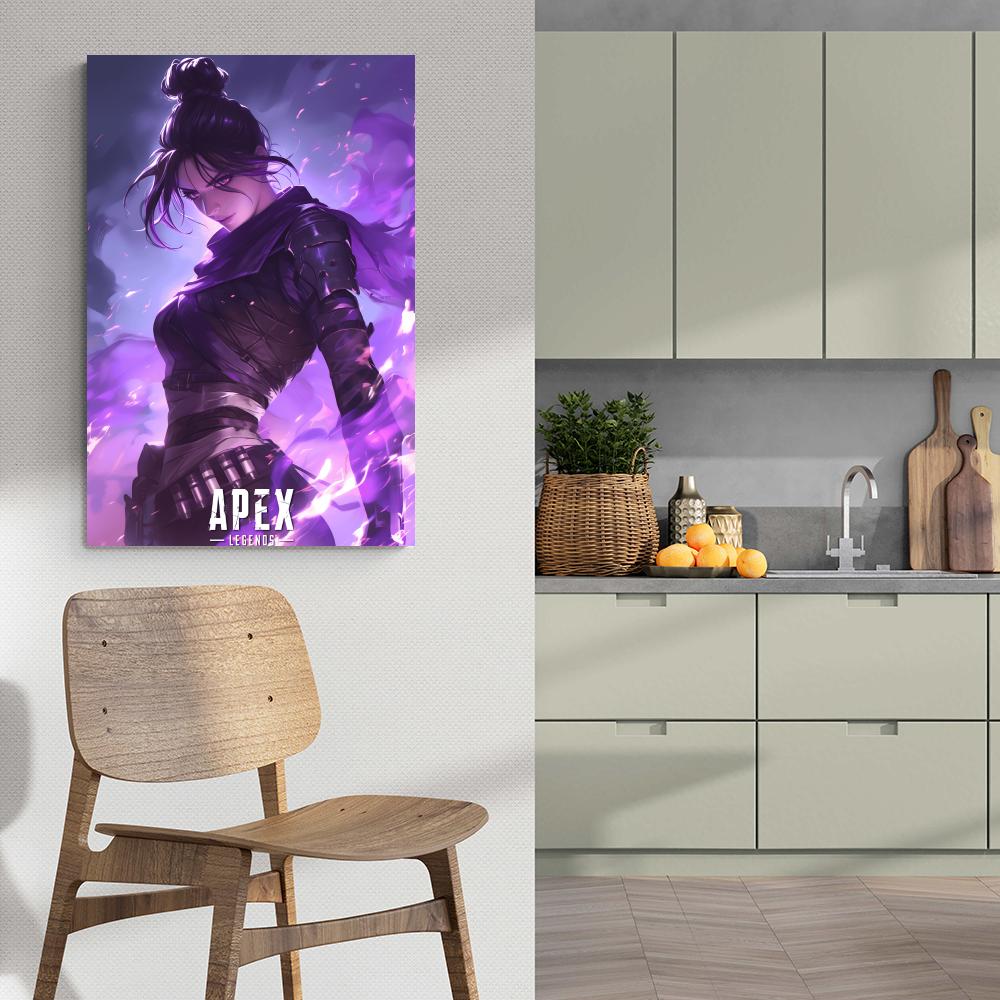 Wraith Apex Legends en un interior