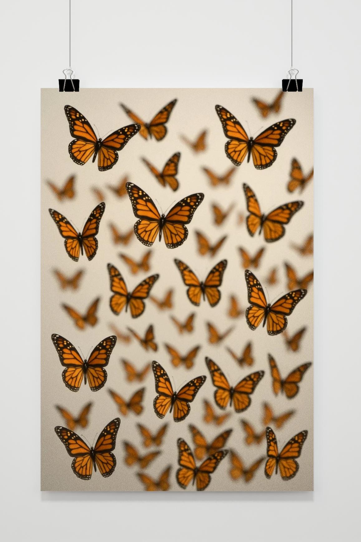 Butterflies in interieur