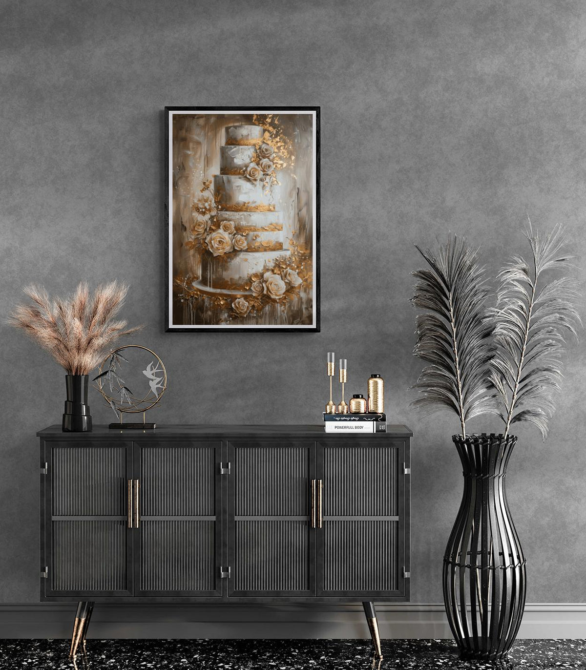 Taart Aquarel dans un intérieur
