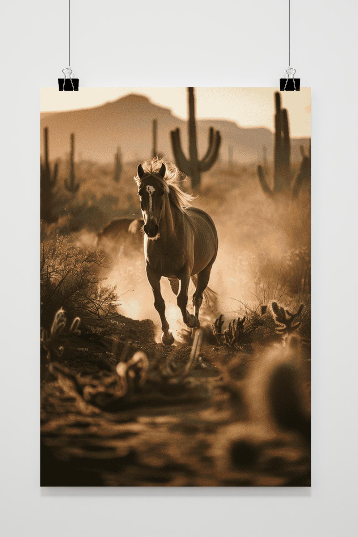 Póster Caballo de 25 Artstreet