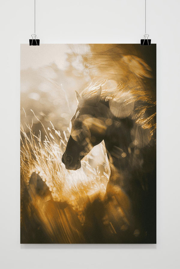 Horse in Sunlight poster