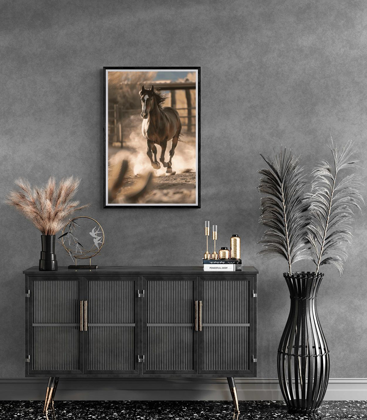 Paardenboerderij dans un intérieur
