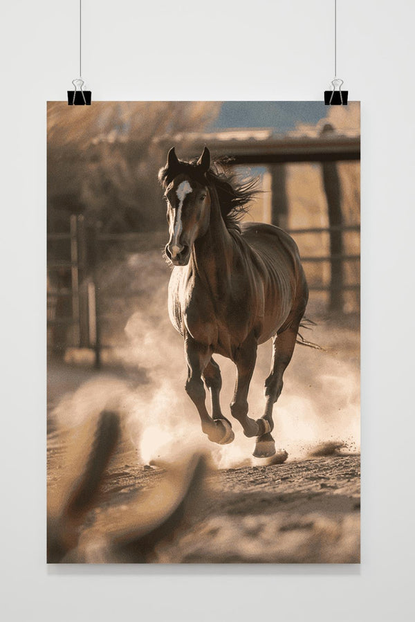 Paardenboerderij poster