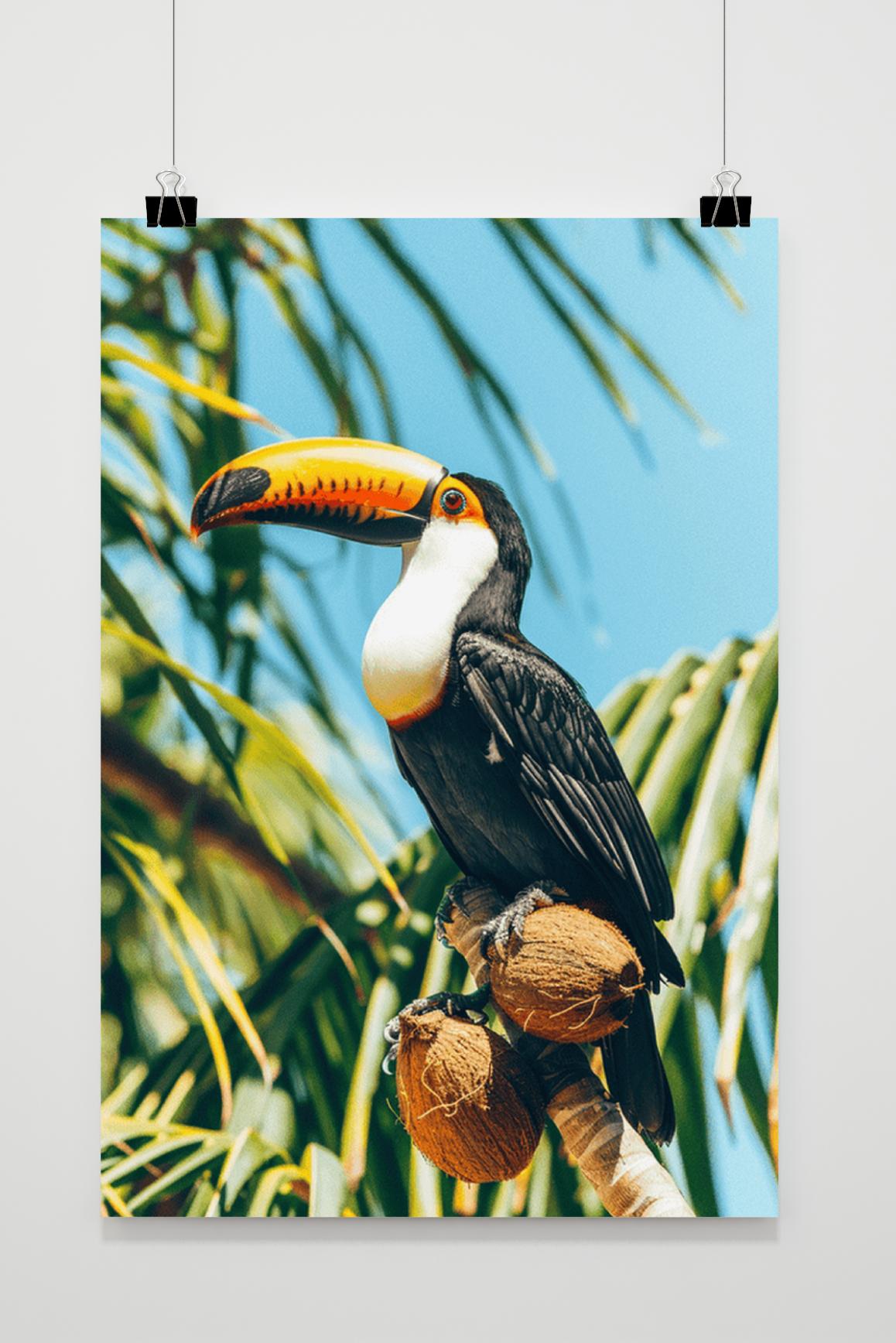 Affiche Toekan de 25 Artstreet