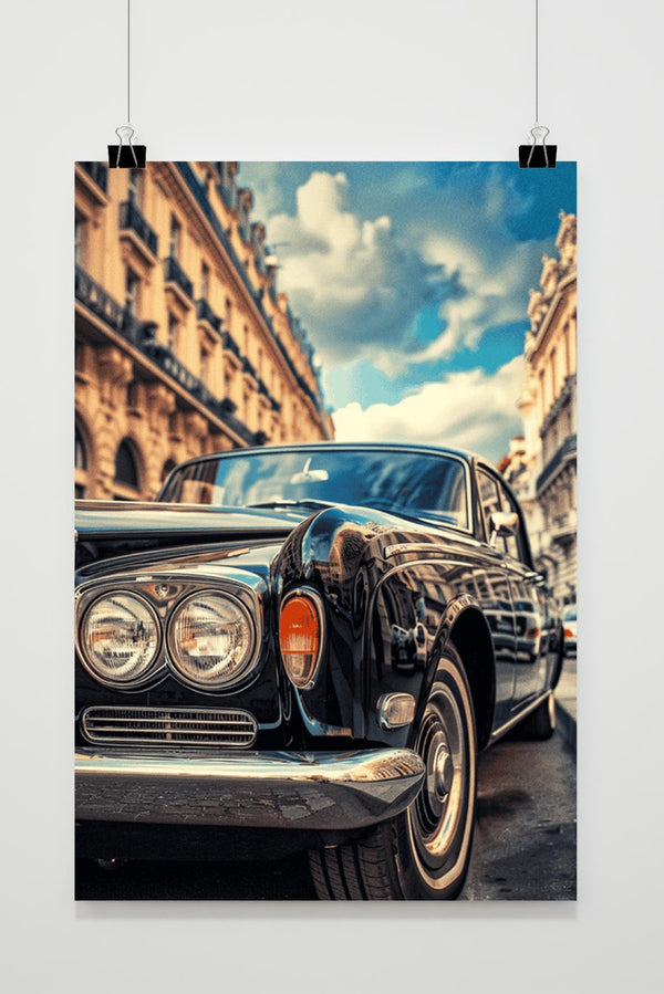 Póster Coche Vintage
