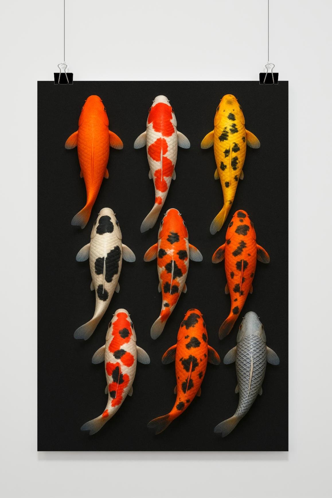 Koi Fishes in an interior