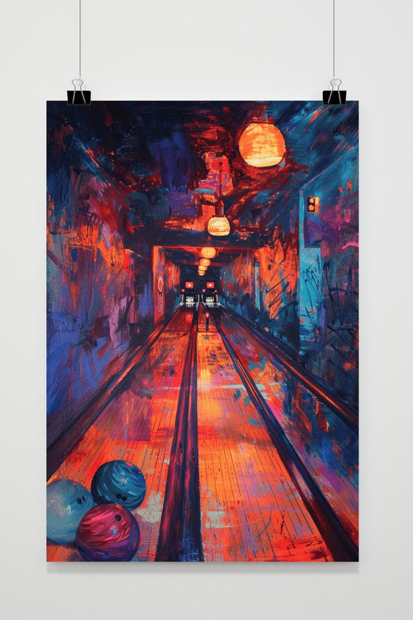 Bowlen Abstract poster