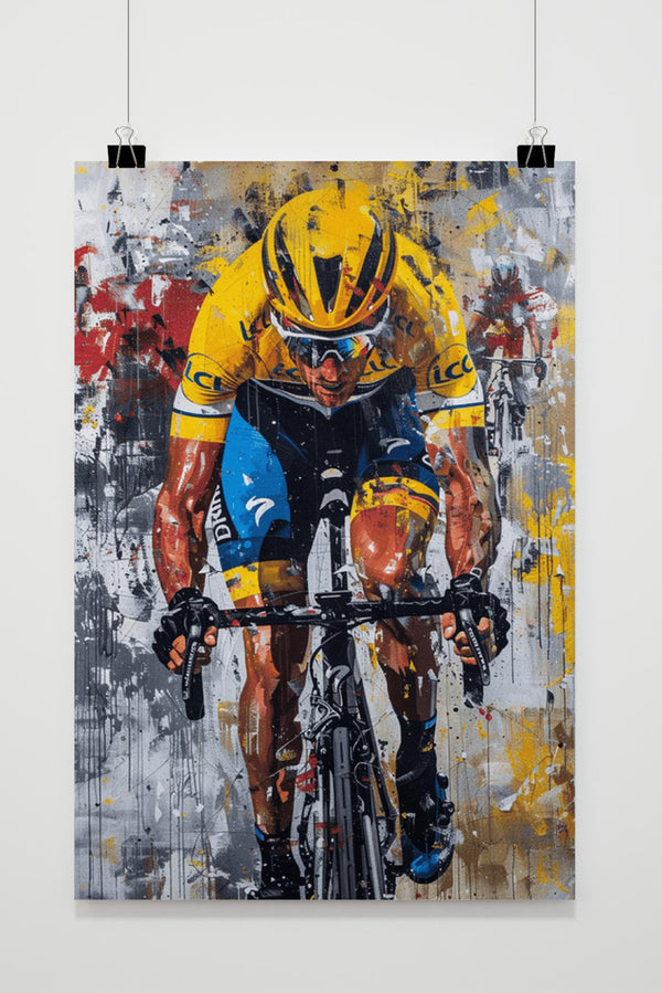 Lance Armstrong Race poster