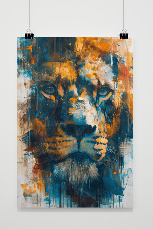 Löwe Poster
