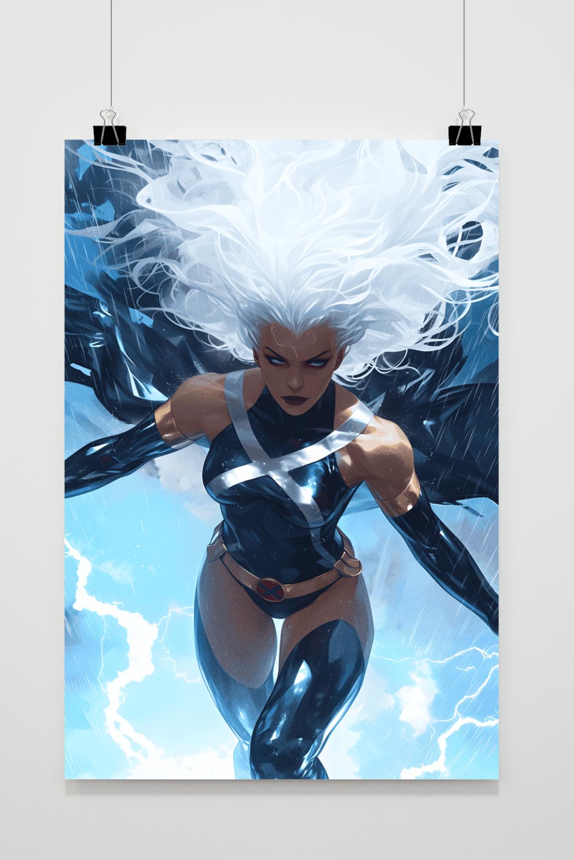 Affiche X-Men Storm de 25 Artstreet