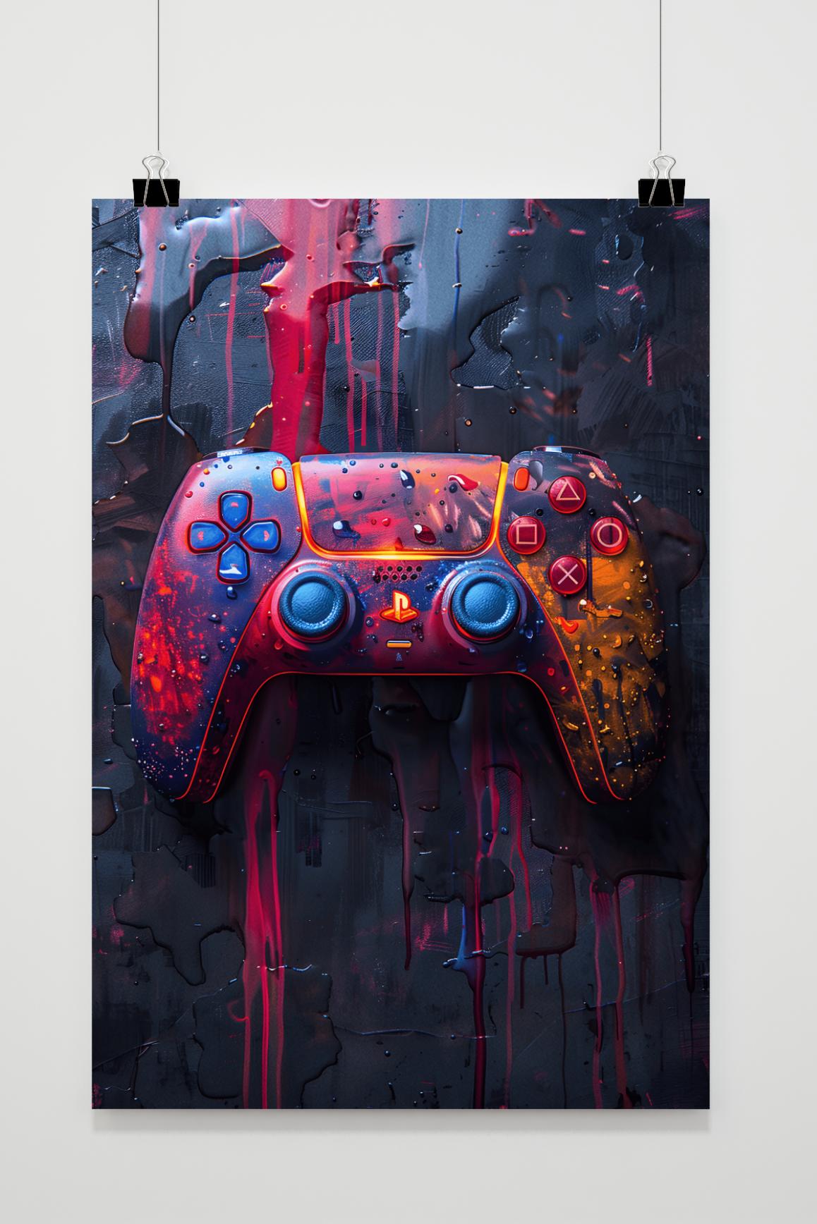 Póster Mando PS5 de 25 Artstreet