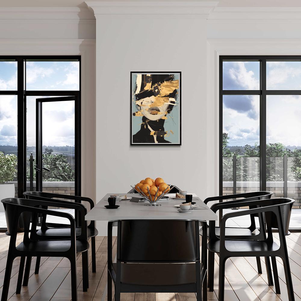 Portrait dans un intérieur