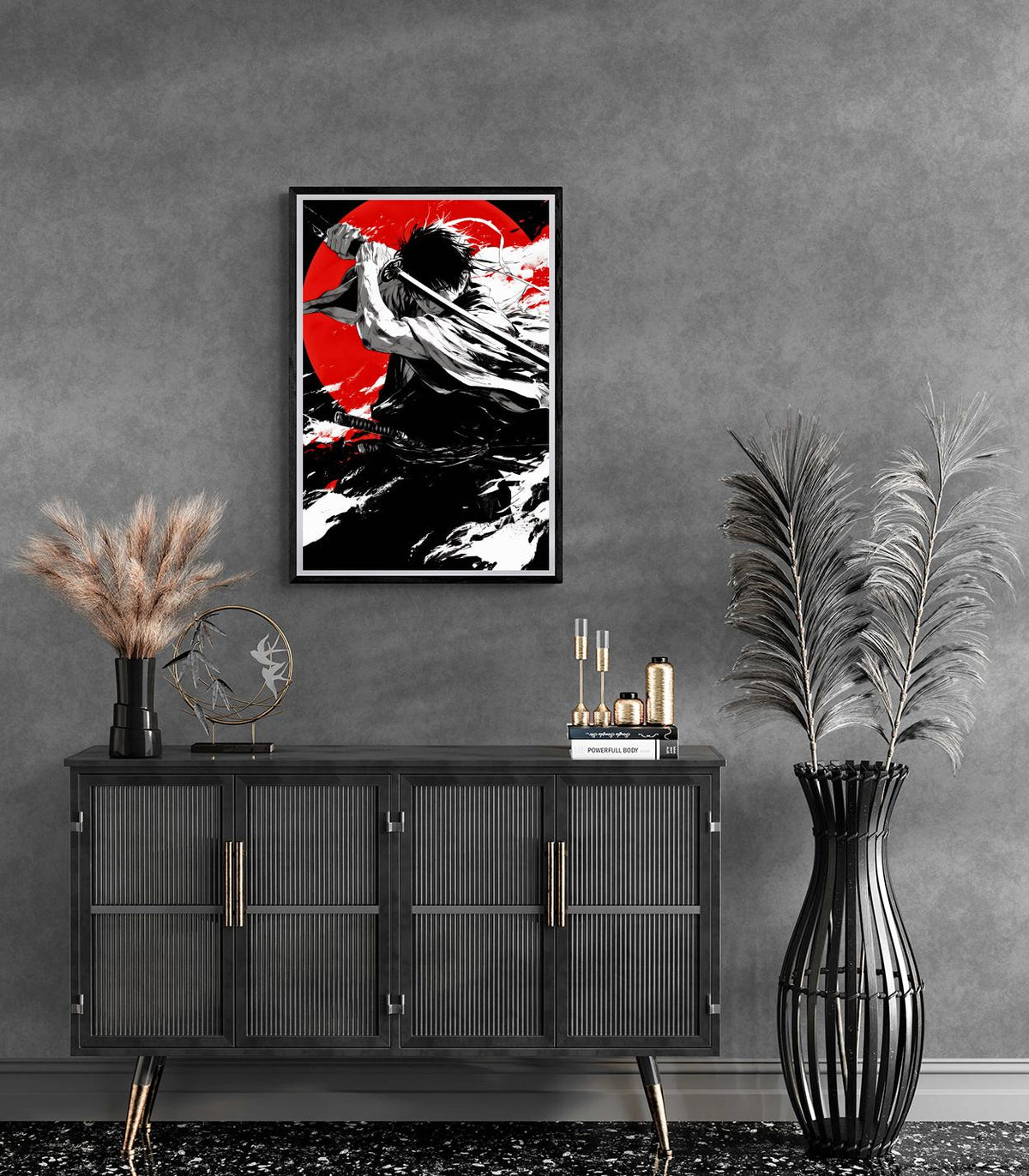 Samouraï dans un intérieur