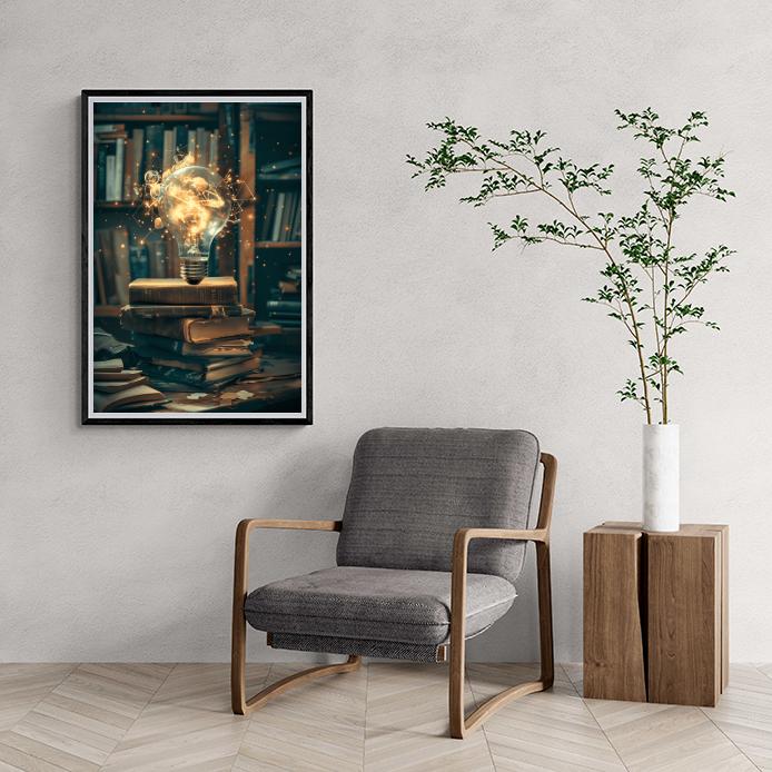 Ampoule dans un intérieur
