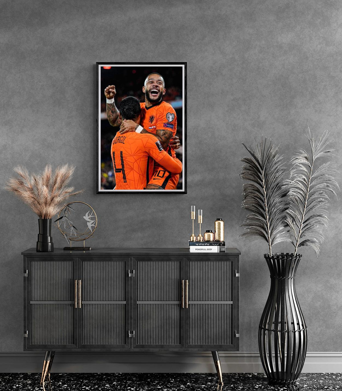 Memphis &amp; Virgil dans un intérieur