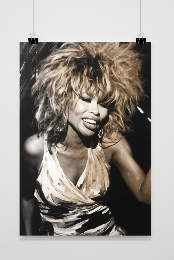 Póster Tina Turner de 25 Artstreet