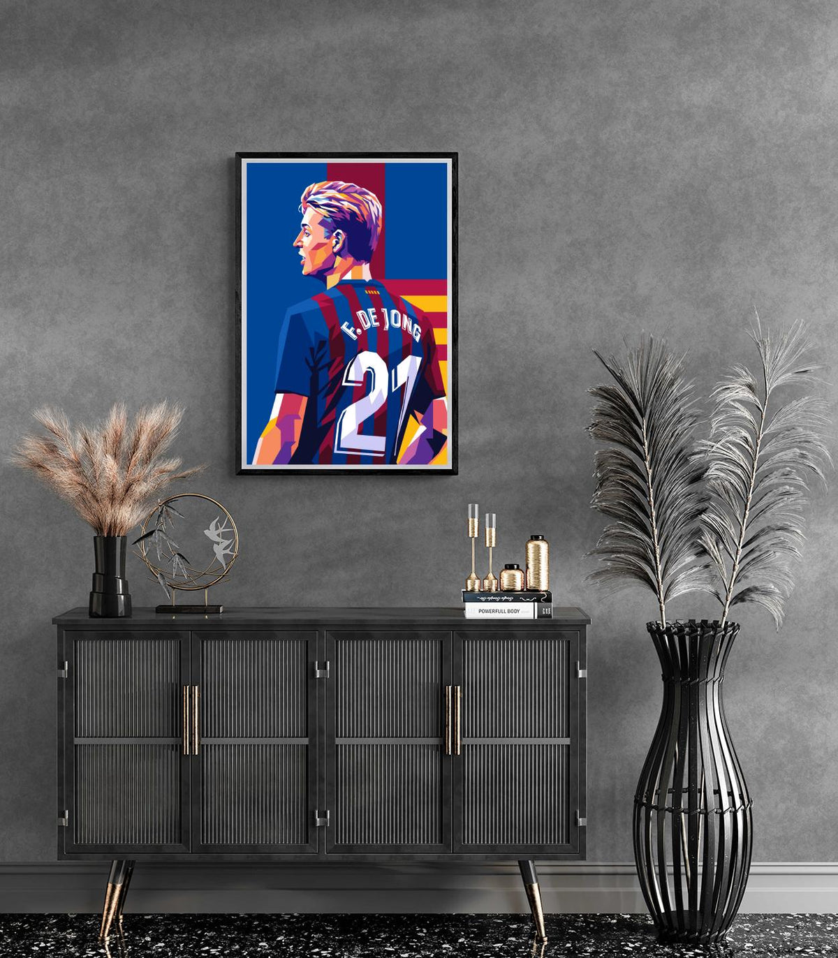 Frenkie de Jong in interieur