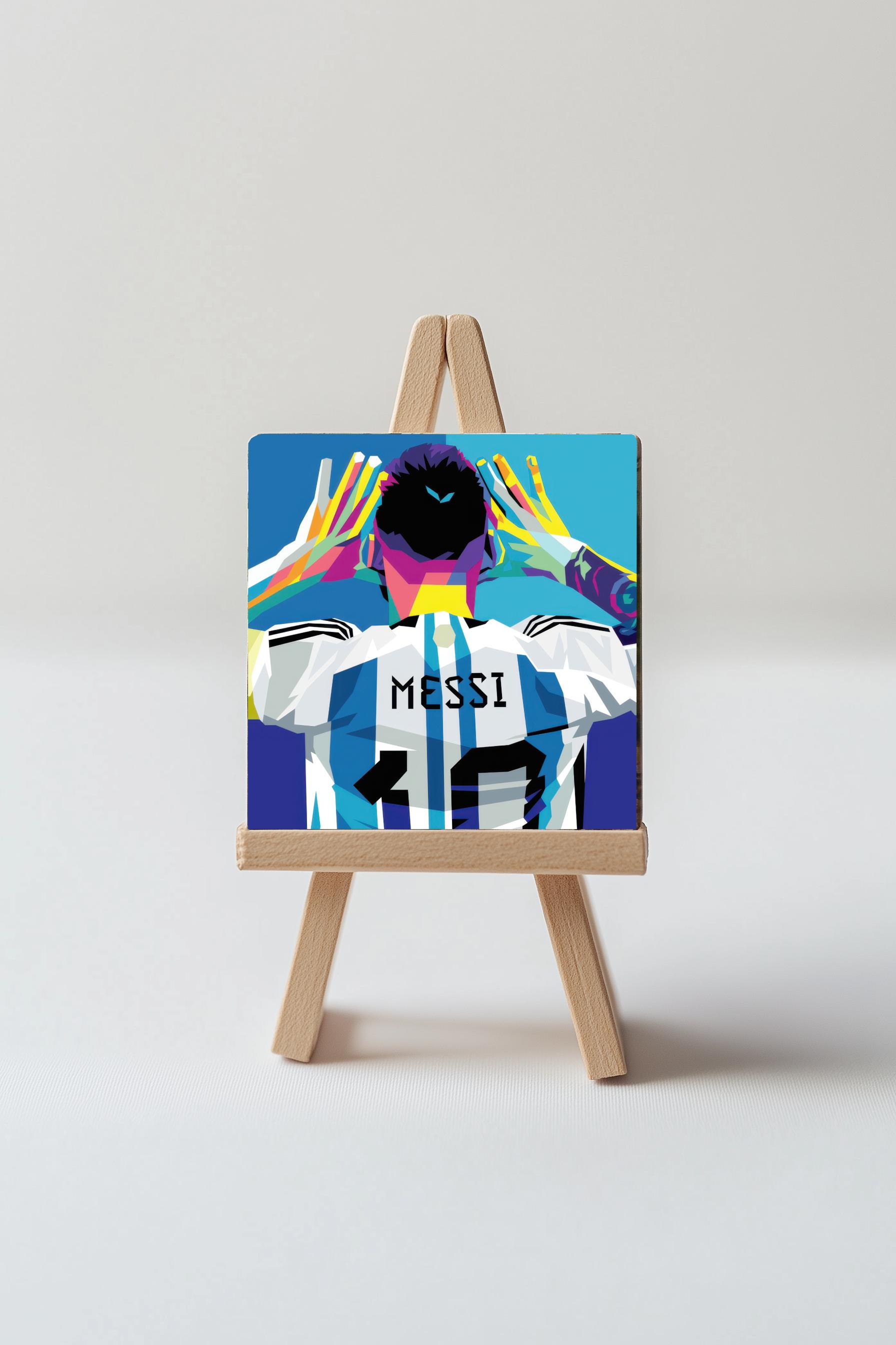 Leonel Messi Pop Art