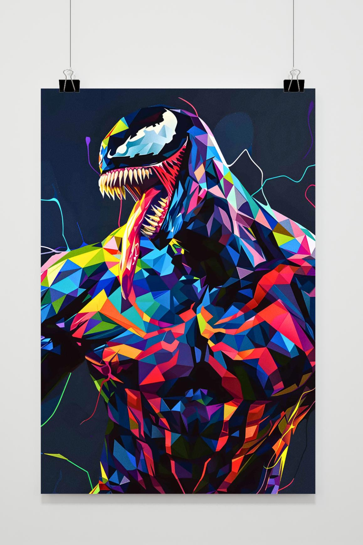 Affiche Venom WPAP de 25 Artstreet